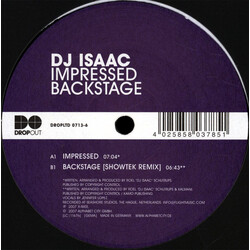 DJ Isaac Impressed / Backstage USED VINYL 12INCH