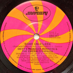 Dexys Midnight Runners / The Emerald Express Come On Eileen USED VINYL 7INCH 45 RPM SINGLE