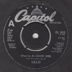 Lillo Thomas (You're A) Good Girl Vinyl 7" USED