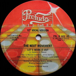The Next Movement Let's Work It Out USED VINYL 12INCH 33 S RPM