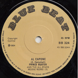 Prince Buster's All Stars Al Capone Vinyl 7" USED