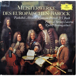 Johann Pachelbel / Tomaso Albinoni / Jean-Philippe Rameau / Henry Purcell / Johann Sebastian Bach Meisterwerke Des Europäischen Barock Vinyl LP USED