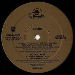 Tamia So Into You USED VINYL 12INCH 33 S RPM PROMO