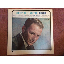 Frank Sinatra Softly, As I Leave You Vinyl LP USED