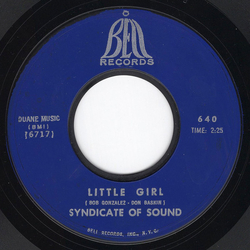 Syndicate Of Sound Little Girl / You Vinyl 7" USED