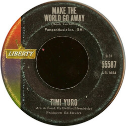 Timi Yuro Make The World Go Away Vinyl 7" USED