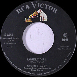 Gwen Stacey (2) Lonely Girl / How Many Time Can One Heart Break Vinyl 7" USED