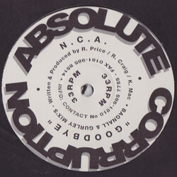 NCA Goodbye Vinyl 12" USED