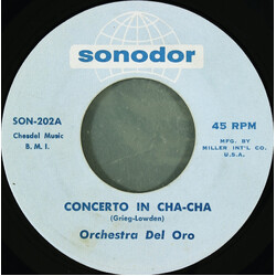 Orchestra Del Oro Concerto In Cha-Cha Vinyl 7" USED