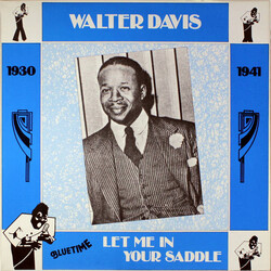Walter Davis Let Me In Your Saddle (1930-1941) Vinyl LP USED