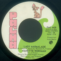 Nanette Workman Lady Marmalade Vinyl 7" USED