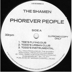 The Shamen Phorever People Vinyl 12" USED