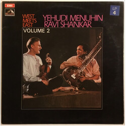 Yehudi Menuhin / Ravi Shankar West Meets East Volume 2 Vinyl LP USED