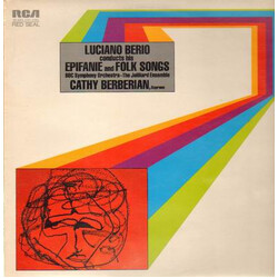 Luciano Berio / BBC Symphony Orchestra / Juilliard Ensemble / Cathy Berberian Luciano Berio Conducts His "Epifanie" And "Folk Songs" Vinyl LP USED