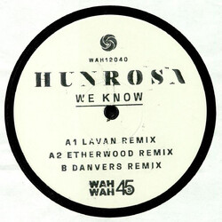 Hunrosa We Know: Remixes Vinyl 12" USED