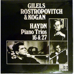 Emil Gilels / Mstislav Rostropovich / Leonid Kogan / Joseph Haydn Piano Trios 16 & 27 Vinyl LP USED
