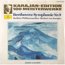 Berliner Philharmoniker / Herbert von Karajan Karajan-Edition 100 Meisterwerke - Beethoven: Symphonie Nr.9 Vinyl LP USED