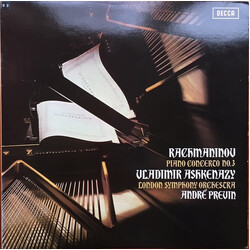 Sergei Vasilyevich Rachmaninoff / Vladimir Ashkenazy / London Symphony Orchestra / André Previn Piano Concerto No.3 Vinyl LP USED