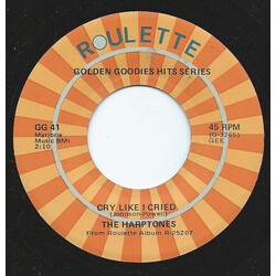 The Harptones / The Cleftones Cry Like I Cried / Can't We Be Sweethearts USED VINYL 7INCH 45 RPM SINGLE REISSUE