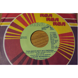 Louise Mandrell This Bed's Not Big Enough USED VINYL 7INCH 45 RPM SINGLE PROMO