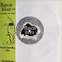 Poison Idea Getting The Fear USED VINYL 7INCH 45 RPM REISSUE