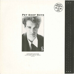 Pet Shop Boys Opportunities (Let's Make Lots Of Money) (Dance Mix) Vinyl 12" USED