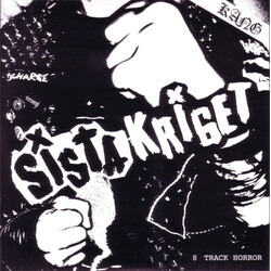 Sista Kriget 8 Track Horror USED VINYL 7INCH 33 S RPM EP MISPRINT