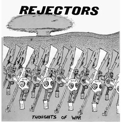 Rejectors Thoughts Of War USED VINYL 7INCH 45 RPM EP REISSUE REMASTERED