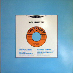 Various Rare Rockabilly Volume III Vinyl LP USED