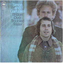 Simon & Garfunkel Bridge Over Troubled Water Vinyl LP USED