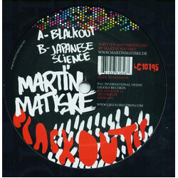 Martin Matiske Blackout EP Vinyl 12" USED