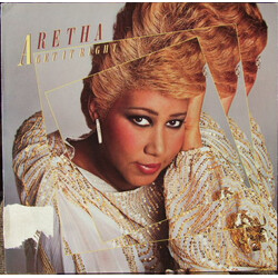 Aretha Franklin Get It Right Vinyl LP USED