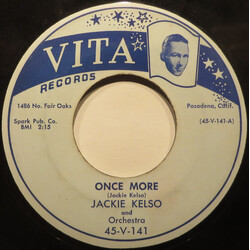 Jackie Kelso Orchestra Once More Vinyl 7" USED