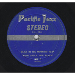 Curtis Amy / Paul Bryant Early In The Morning Vinyl 7" USED