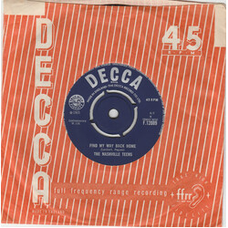 The Nashville Teens Find My Way Back Home USED VINYL 7INCH 45 RPM