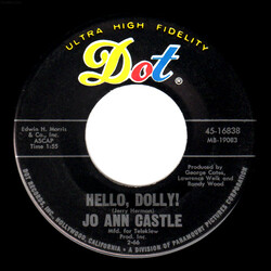 Jo Ann Castle Hello, Dolly! Vinyl 7" USED