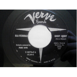 Ella Fitzgerald Goody Goody Vinyl 7" USED