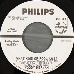 Woody Herman What Kind Of Fool Am I? / Ramblin' Rose Vinyl 7" USED