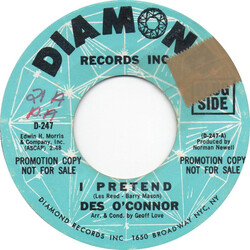 Des O'Connor I Pretend Vinyl 7" USED