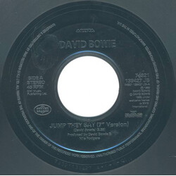 David Bowie Jump They Say Vinyl 7" USED