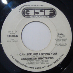 Anderson Brothers (2) I Can See Him Loving You Vinyl 7" USED
