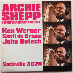 Archie Shepp I Know About The Life Vinyl LP USED