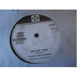 Jimmy James & The Vagabonds Red Red Wine / Who Could Be Loving You Vinyl 7" USED