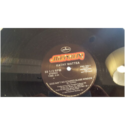 Kathy Mattea God Ain't No Stained Glass Window USED VINYL 12INCH SINGLE PROMO STEREO