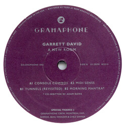 Garrett David A New Room USED VINYL 12INCH 33 S RPM