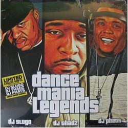 DJ Slugo / DJ Thadz / DJ Phats Dance Mania Legends USED VINYL 12INCH LIMITED EDITION
