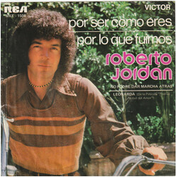 Roberto Jordan Por Ser Como Eres USED VINYL 7INCH 45 RPM EP