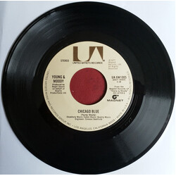 The Young & Moody Band Chicago Blue USED VINYL 7INCH 45 RPM