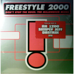 Freestyle Don't Stop The Rock: The Millennium Mixes Vinyl 12" USED