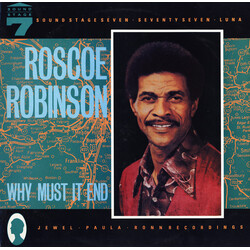 Roscoe Robinson Why Must It End Vinyl LP USED